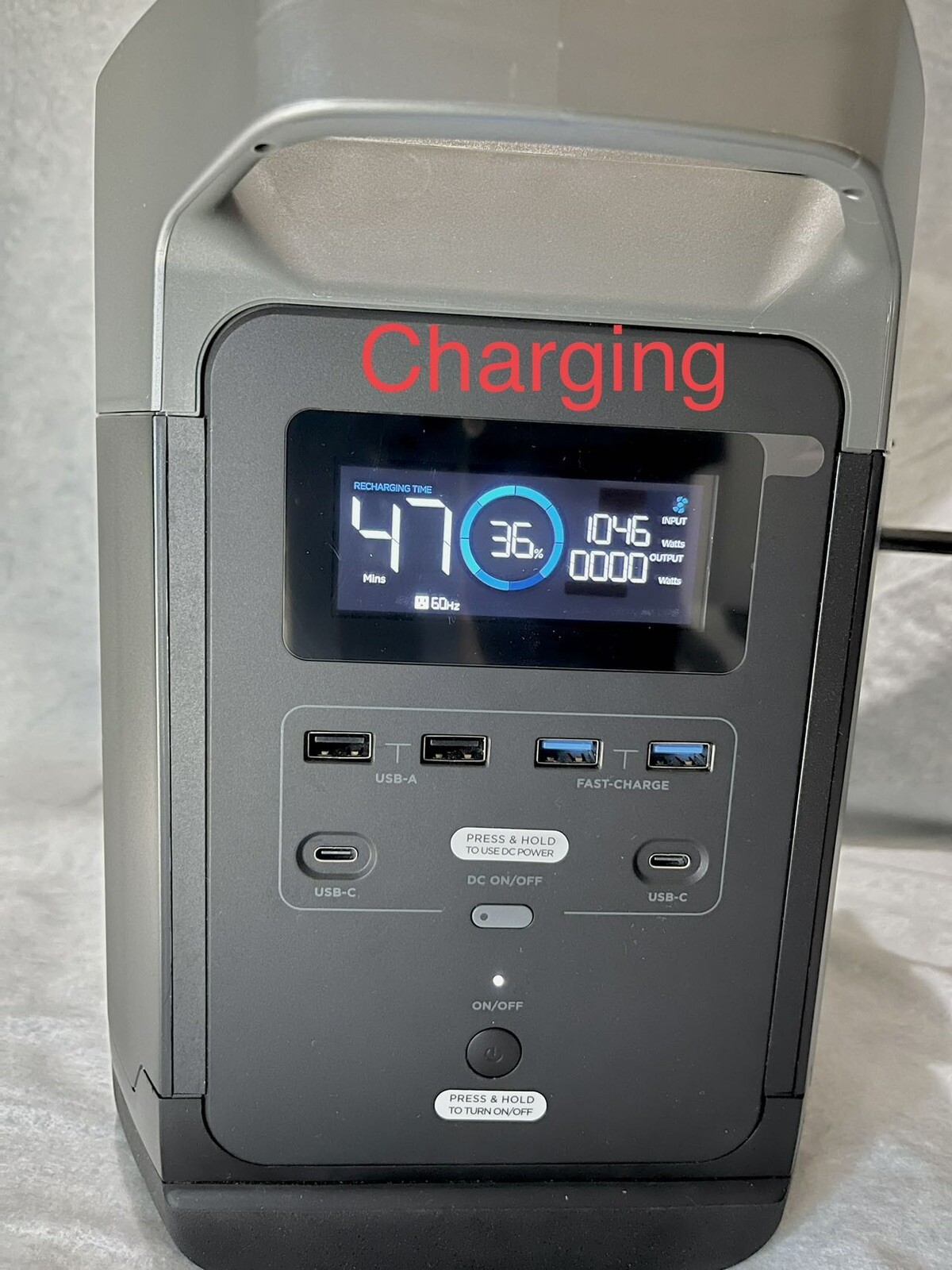 EcoFlow EF DELTA 1300 Portable Power Station 1260Wh Generator *Minor Scratch*