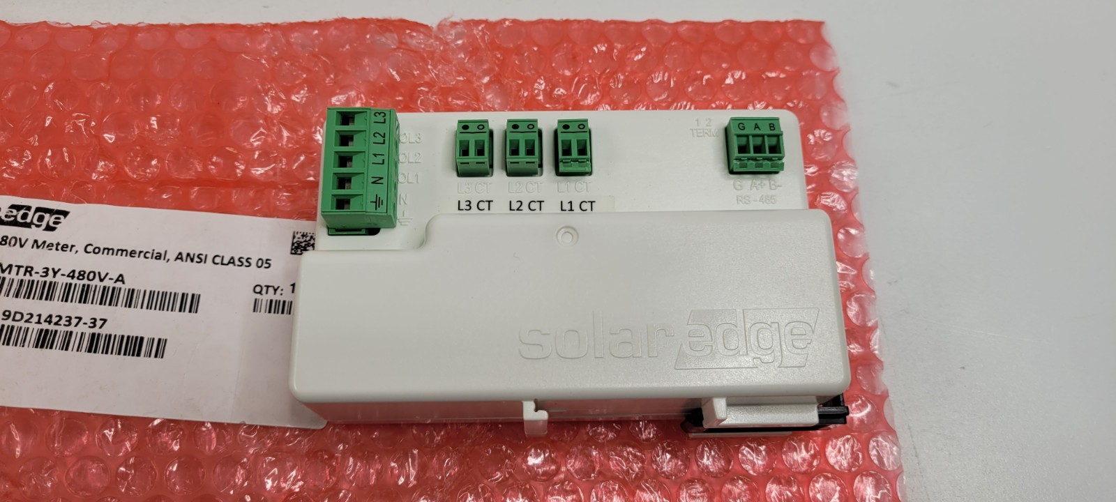 Solaredge SE-RGMTR-3Y-480V-A, Commercial RGM / Consumption Meter 3-ph, 480V Wye