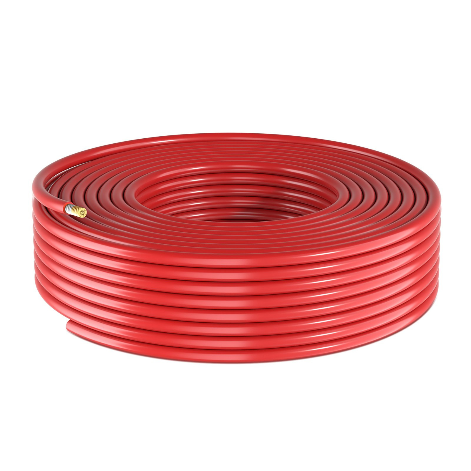 10AWG Solar Panel Wire Kit 50FT Red + 50FT Black PV Cable IP67 Tinned Copper