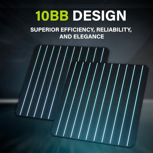 5-Pack 35W 12V Monocrystalline Solar Panels 10BB – High-Efficiency PV 35W 5pcs