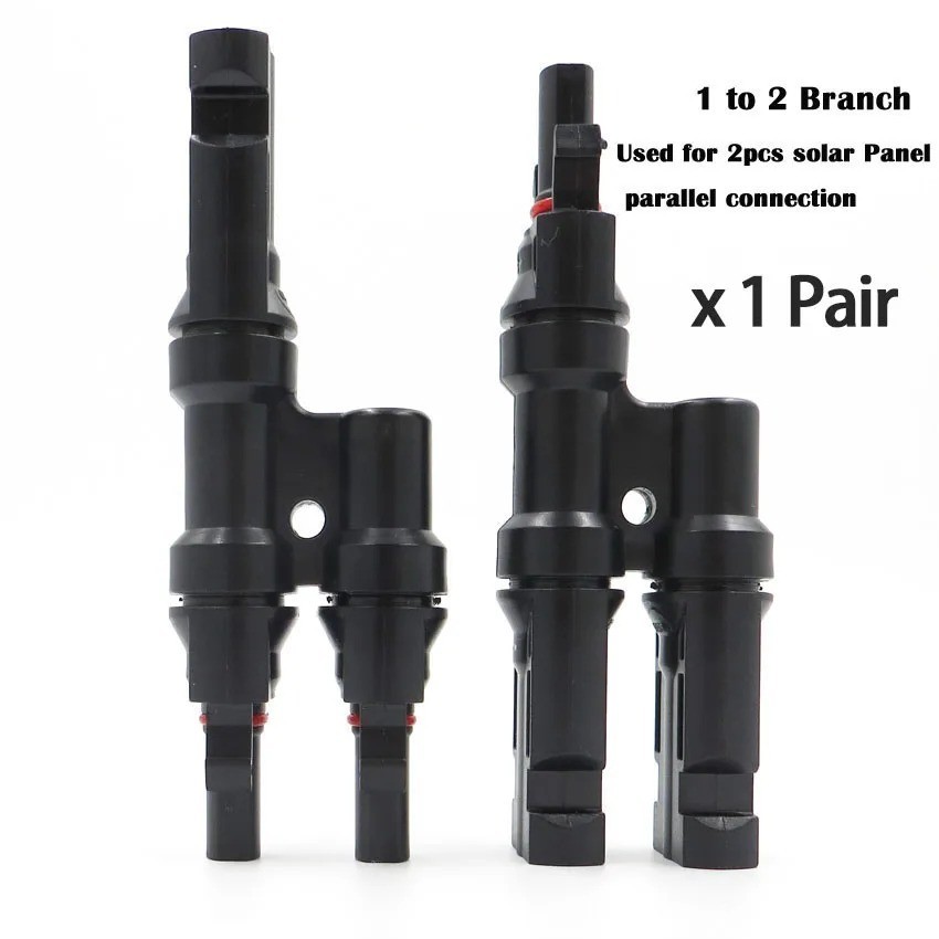 Connector 1 Pair Solar PV Multi Parallel Branch Connectors pv module panel conne