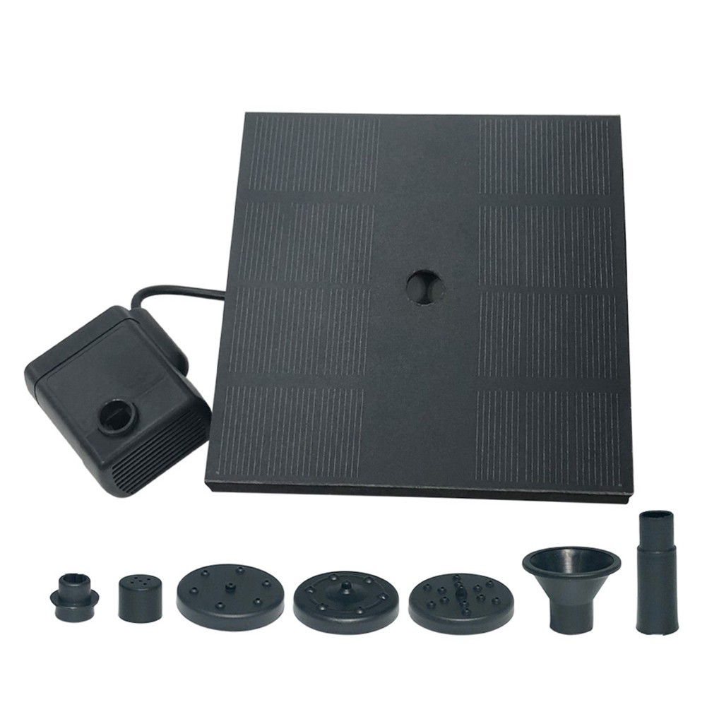 1 4W Solar Powered Water Pump for Garden Pond Bird Bath Adjustable Spray