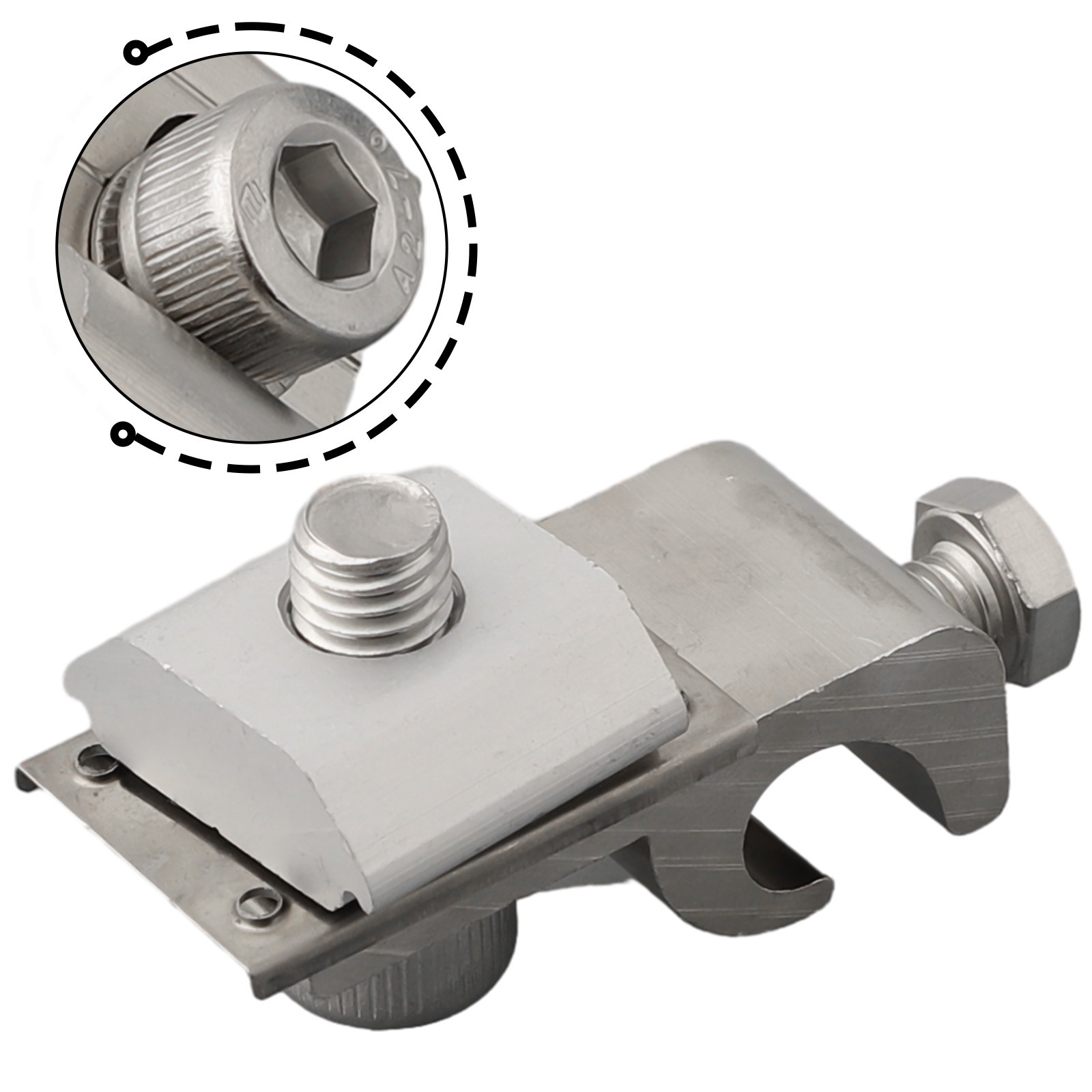 Solar Panel Mounting Bracket Clamps Ground Lugs Fasteners-Photovoltaic Support