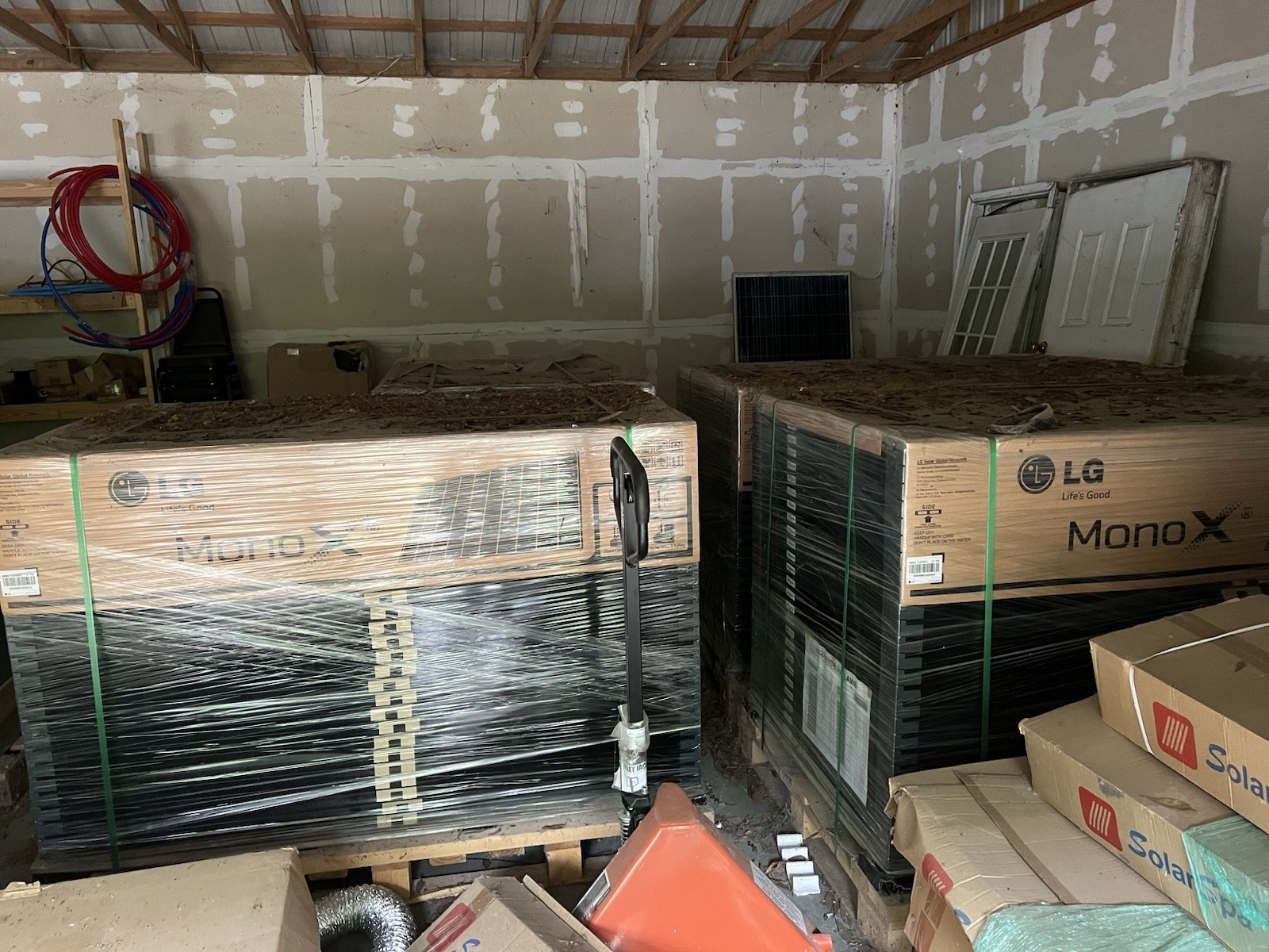 Solar Panels, New LG Mono-X Black