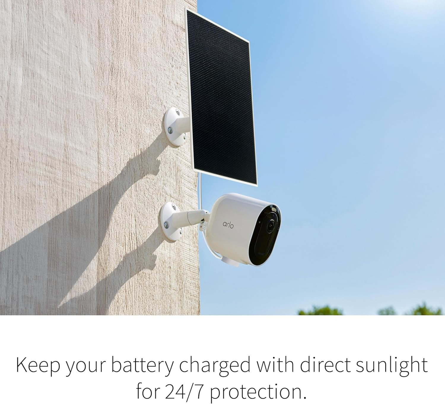 Solar Panel Charger Kit for Home camera compatible with Arlo Pro cameras