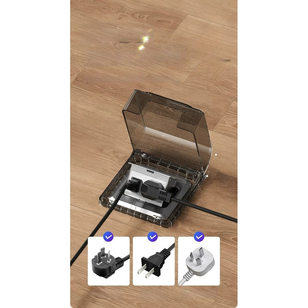 Dustproof For Floor Socket Cover for Standard For Floor Outlets 14.5×15.6x5cm