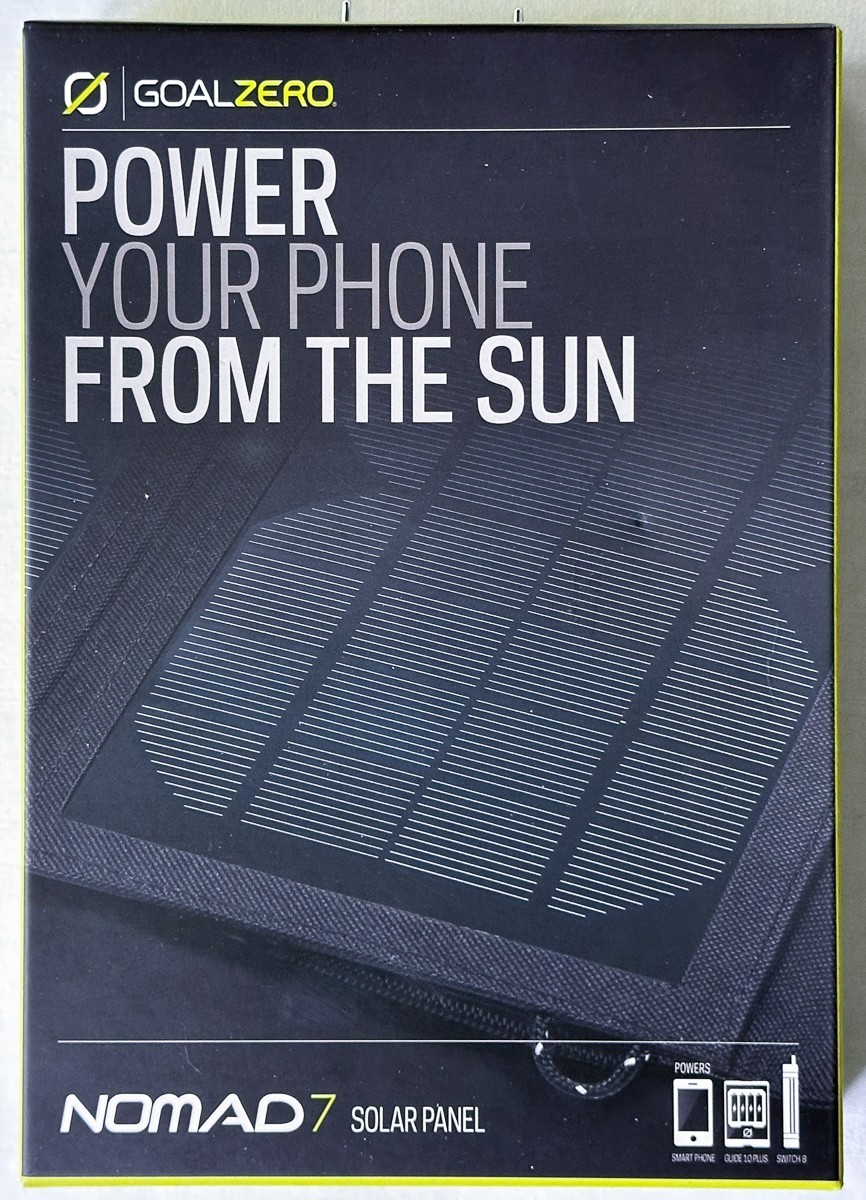 Goal Zero Nomad 7 Solar Panel Ultra-Light class
