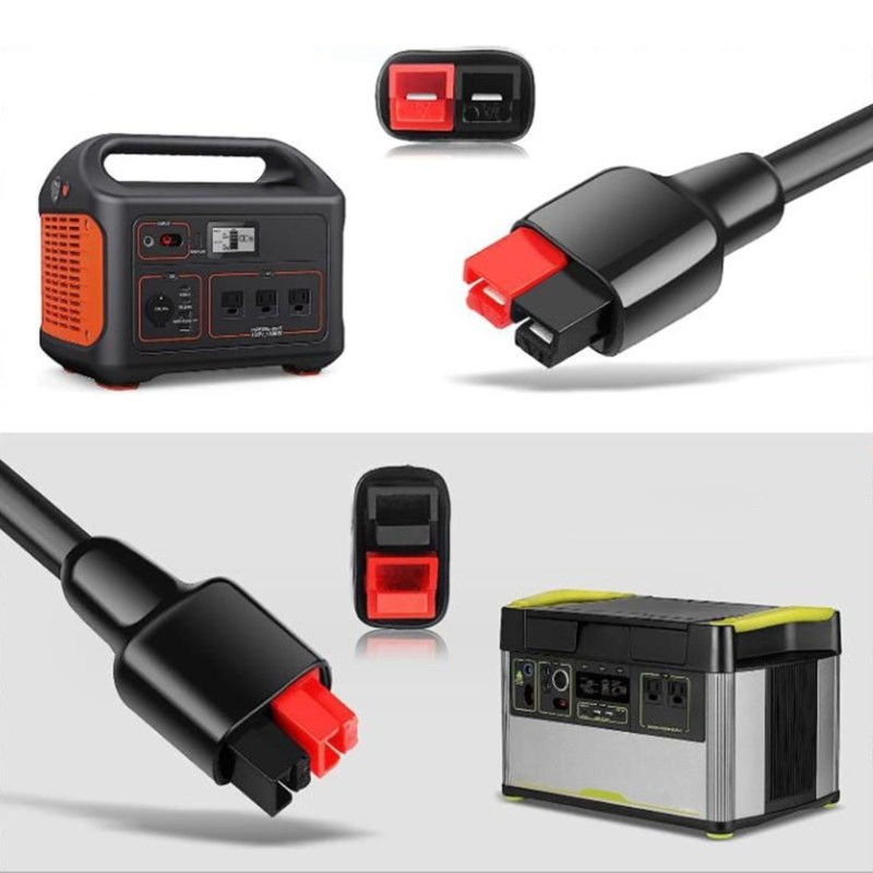 30A 1 to 2 Power Splitter Cable 10AWG For Solar Panel Battery Charging Adapter