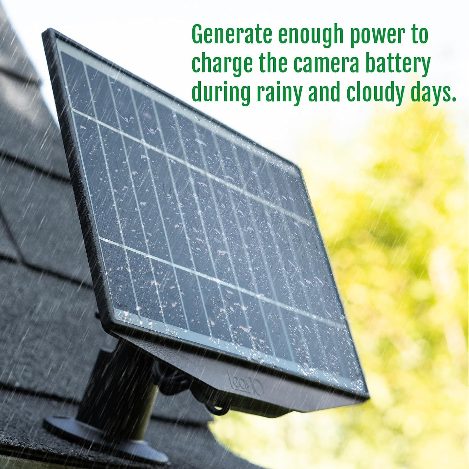 6W Solar Panel Charger Compatible with Arlo Pro 3 Floodlight, Pro 4 & Pro 5S Out