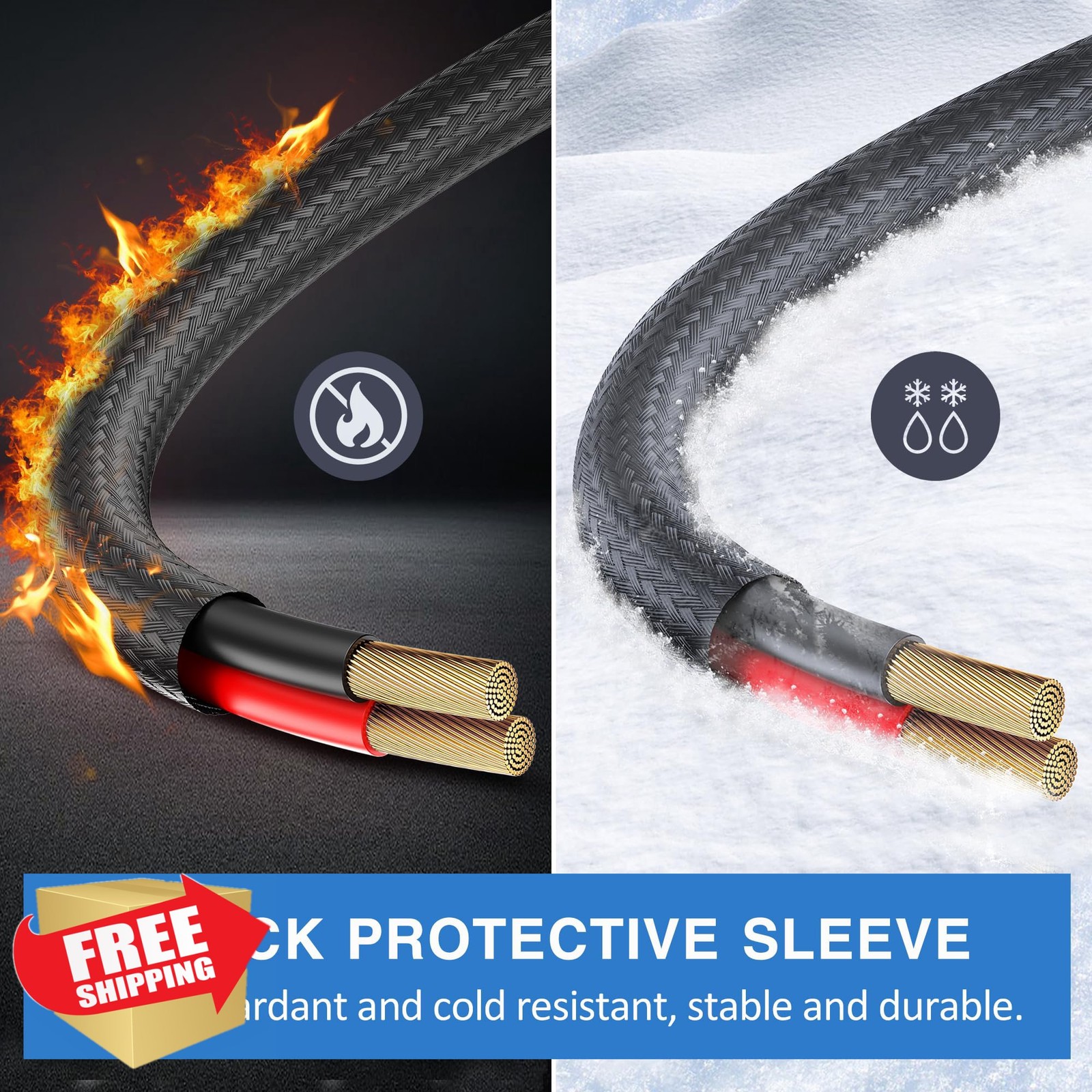 Naponal 12AWG-XT60-2FT XT60 Extension Cable