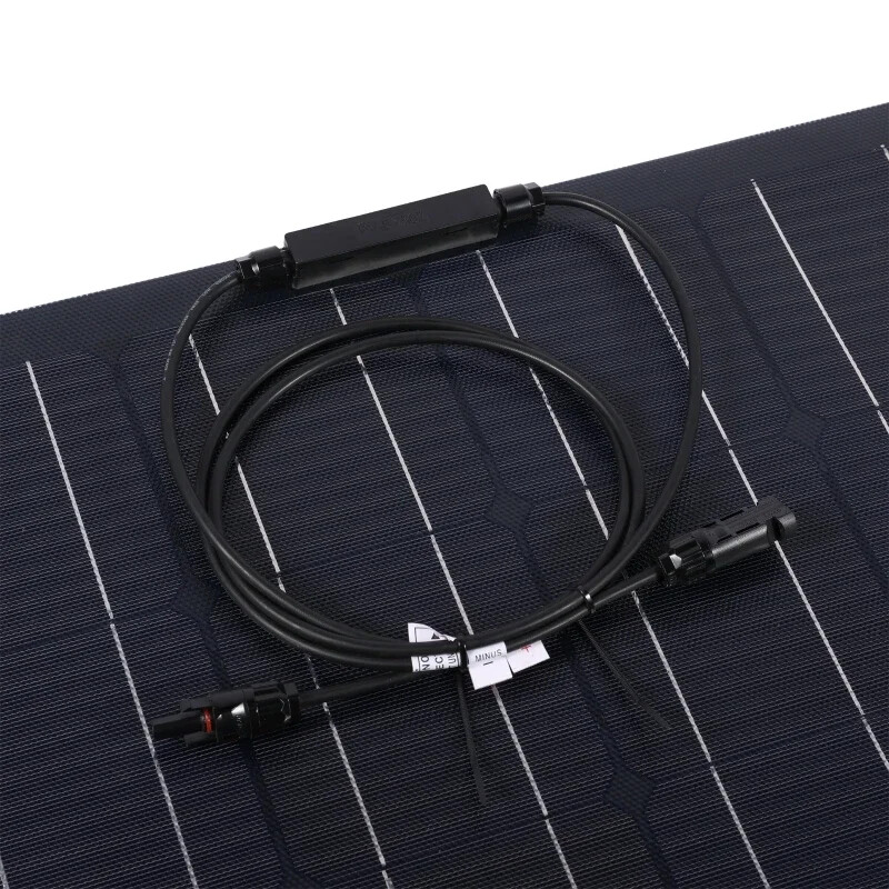 200W Flexible Solar Panel ETFE Portable Power Mono Camp Home RV Battery Charge