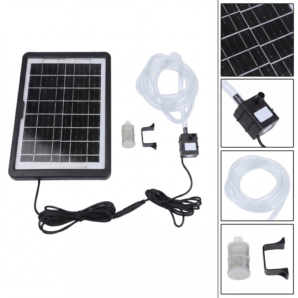 6W9V Submersible Pump Effortlessly Harness Solar Energy for Your Aquarium
