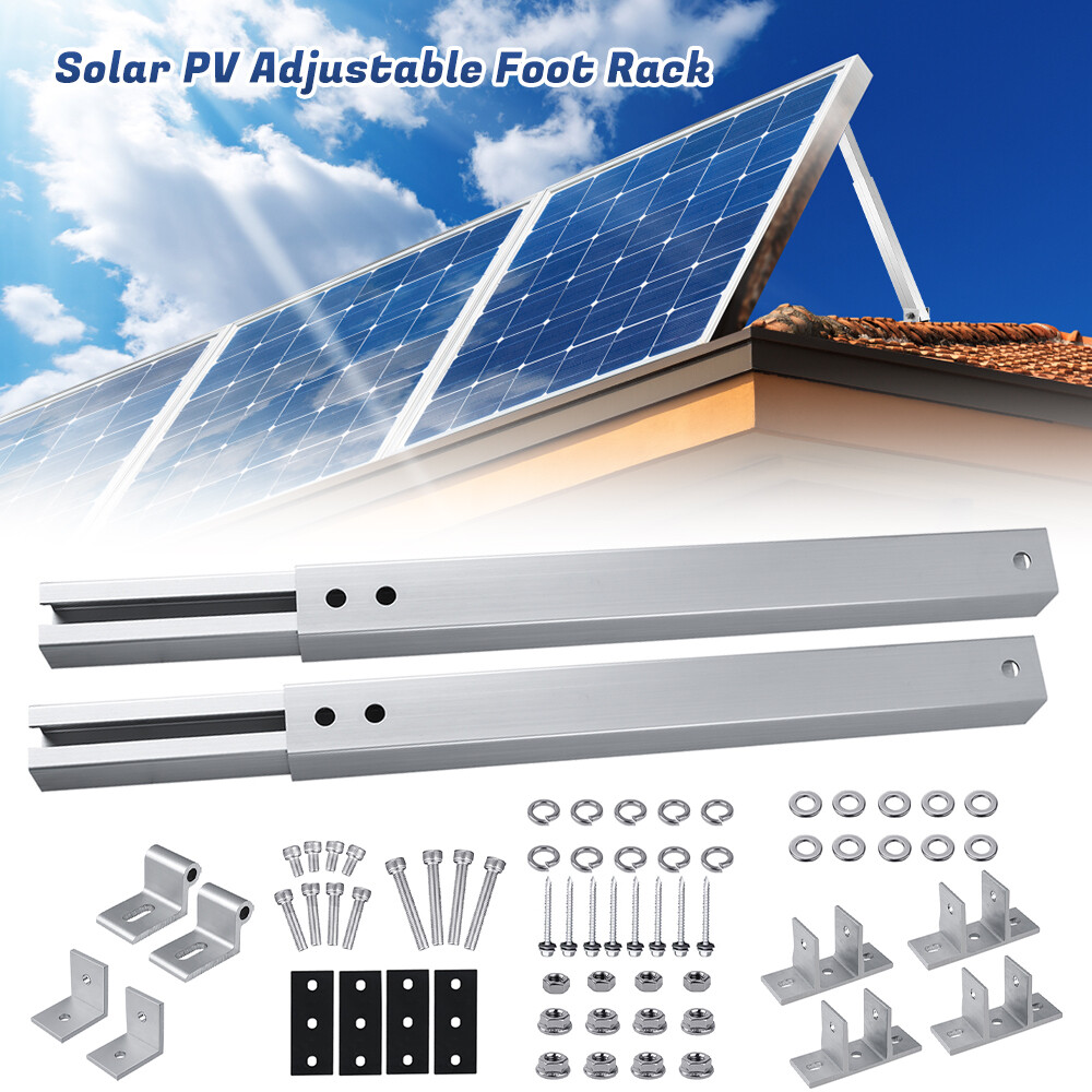 Adjustable Roof Solar Panel Mounting Brackets Kit System for Solar Panels Ground