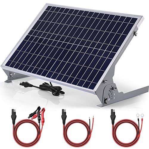 SUNER POWER 30W 12V Solar Battery Charger MPPT Maintainer