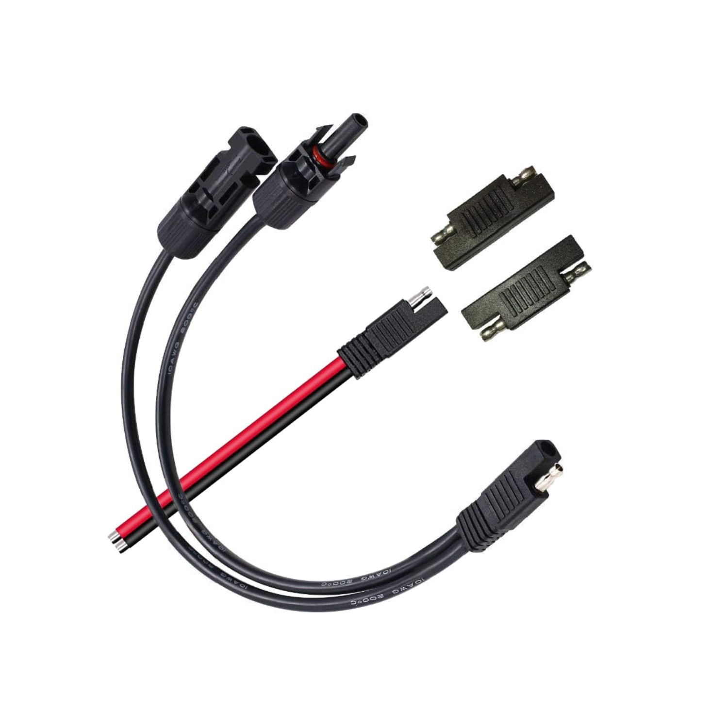 SAE Connector Extension Cable 13.8in for Solar Panels RV Kit