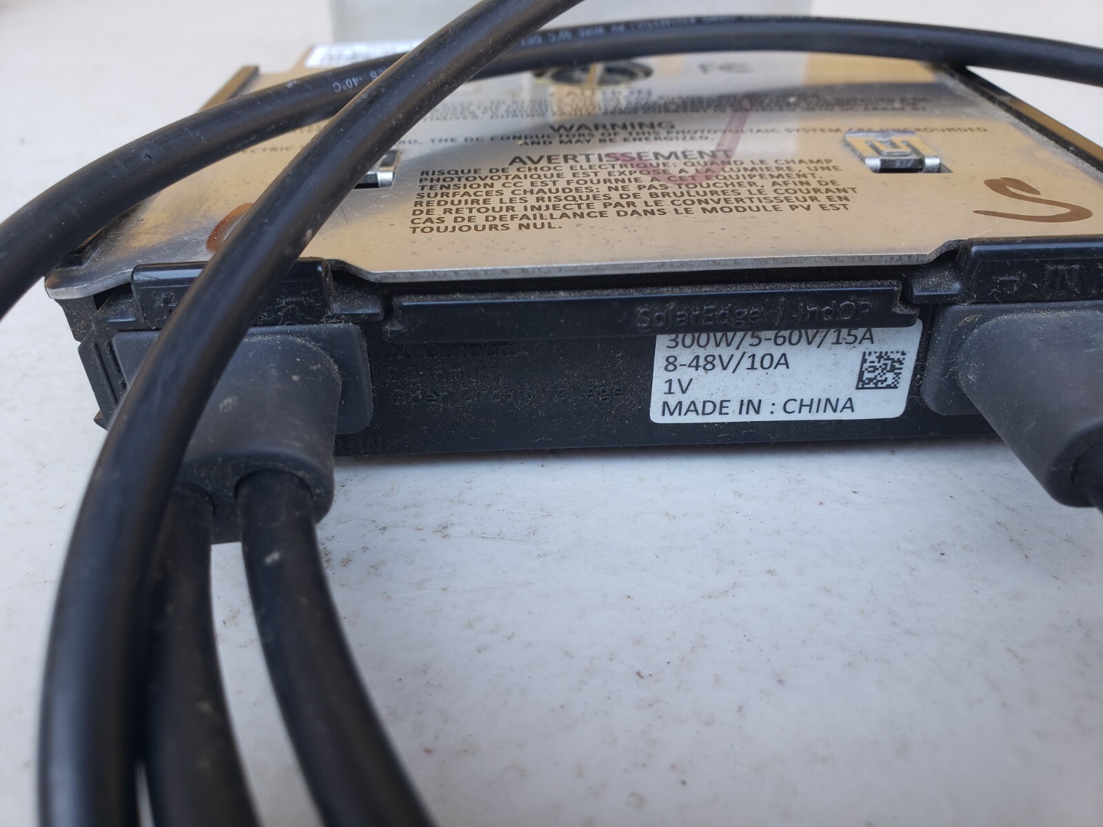 SolarEdge optimizer P300-5NA4AZS 5-60V /15A , g313