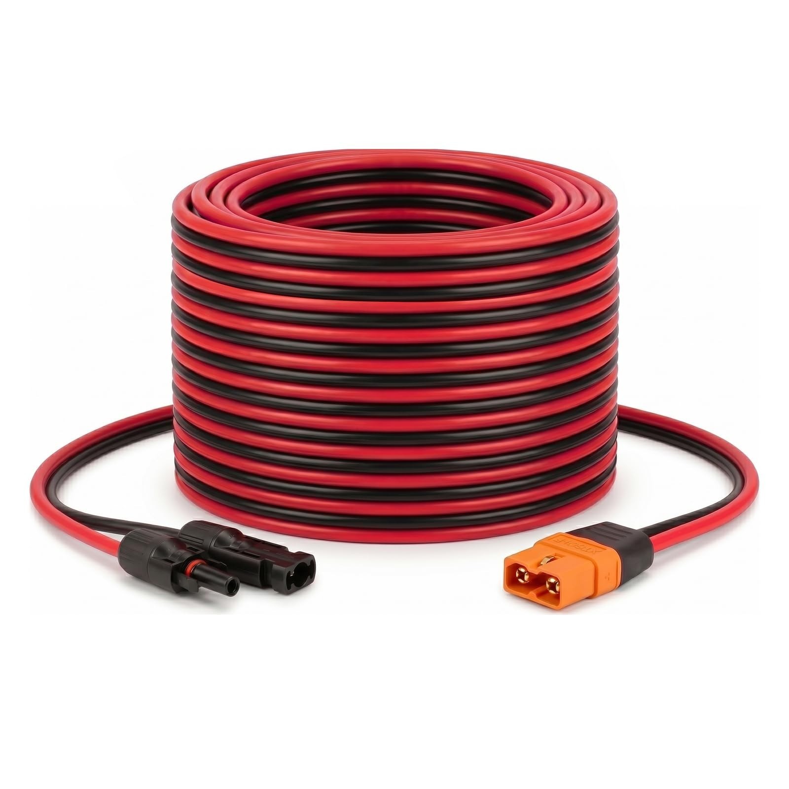 25FT Solar Panel XT60i Adapter Cable 10AWG Extension for Portable Power Station