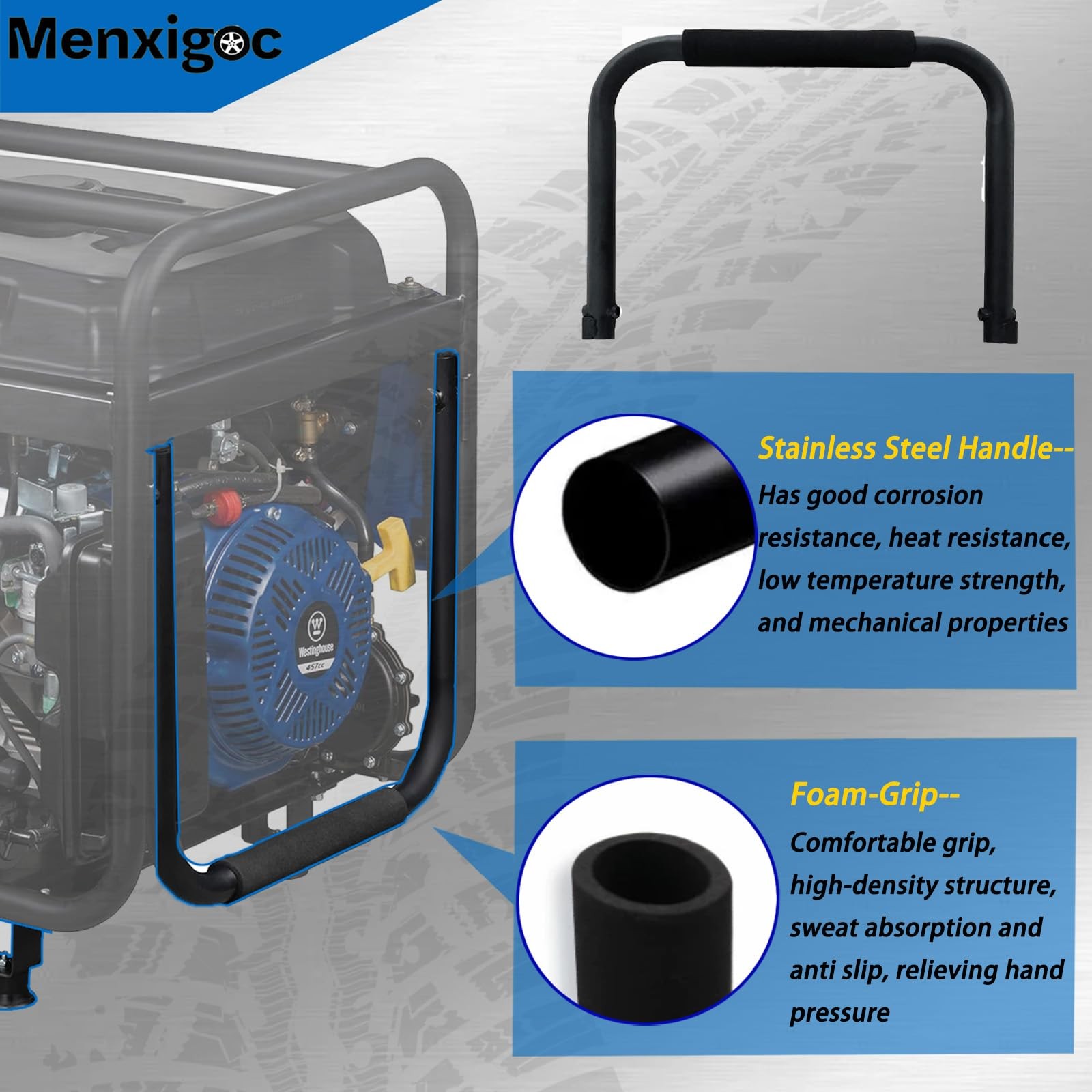 Outdoor Power Equipment WGen3600 Series Portable Generator Never-Flat Wheel NEW