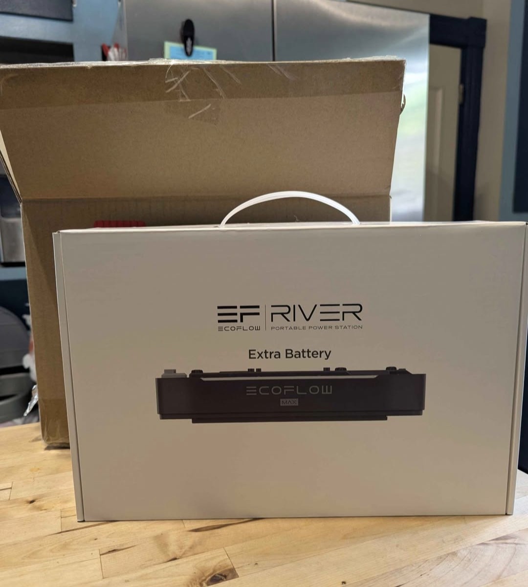 EcoFlow River 600 Portable Power Station EXTRA BATTERY EF4-MXA KIT