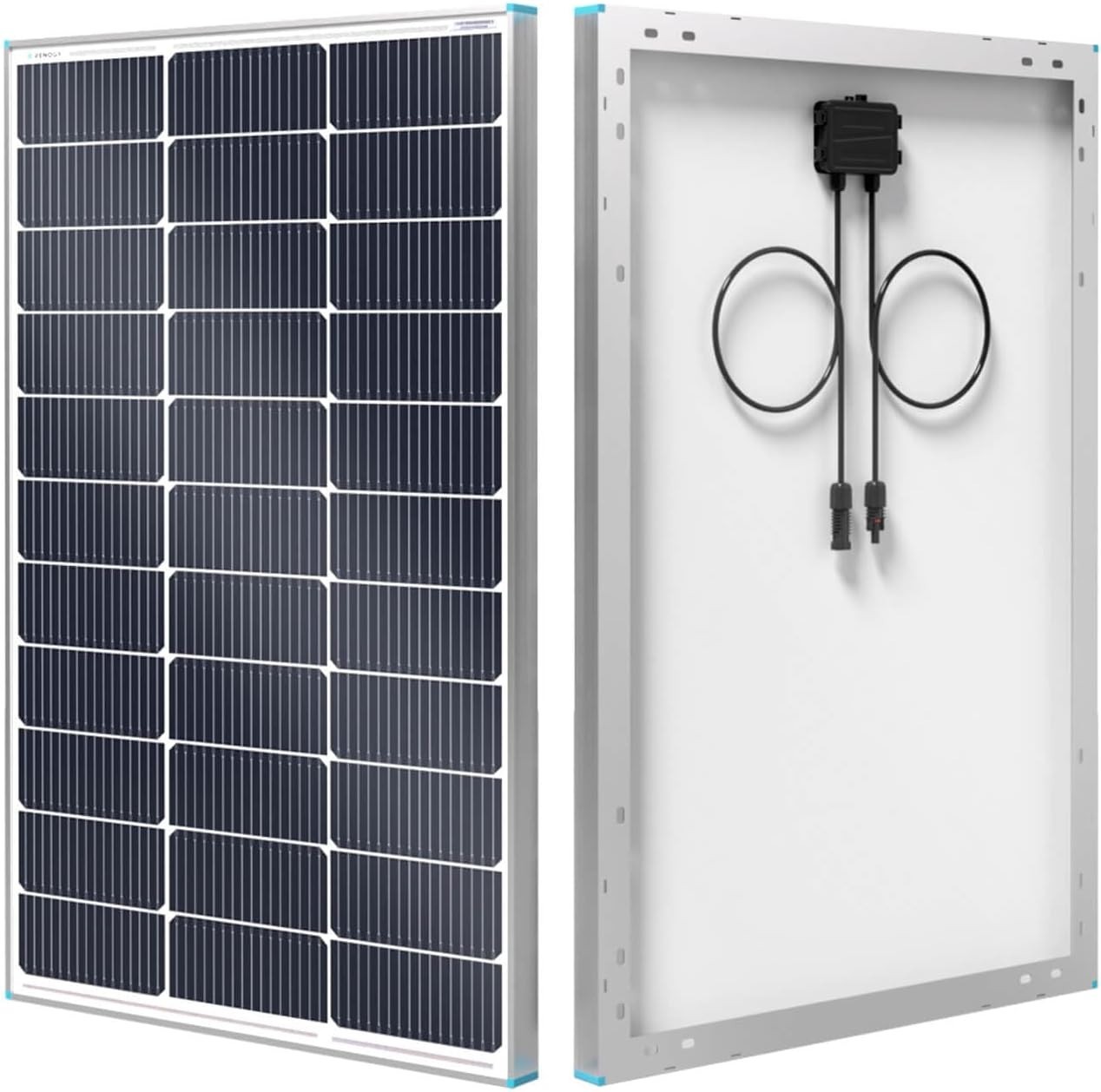 Compact 100W Solar Panel, N-Type Cells, 25% Efficiency