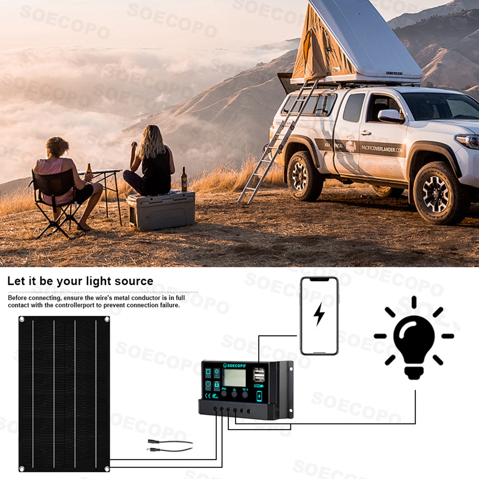 10000W Solar System Solar Generator 800W Panel 100A Controller 10000W Inverter