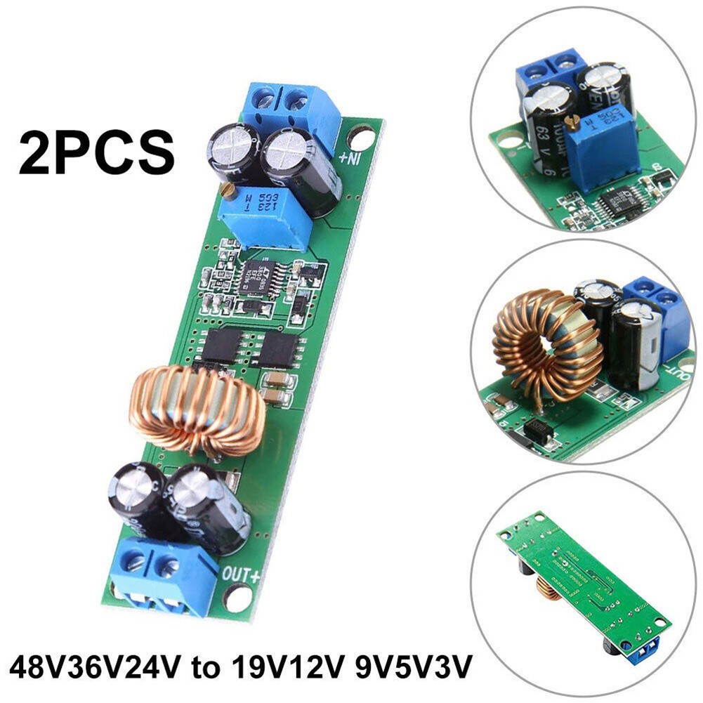 Efficient Voltage Reduction 10A DC to DC 6 5V48V to 1 25V30V Converter