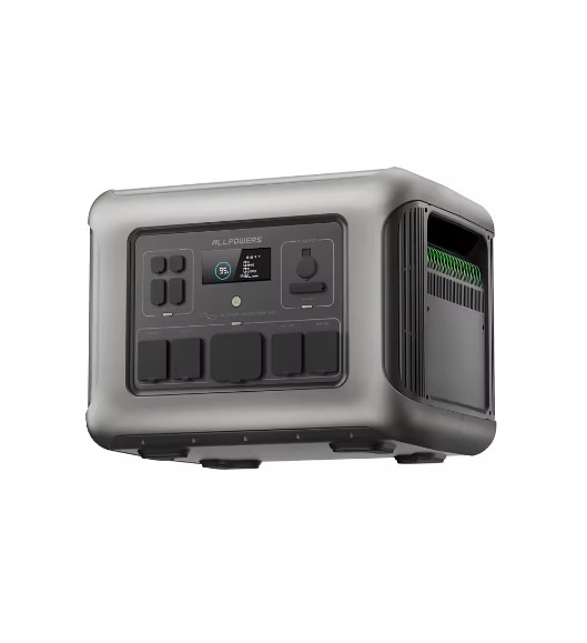 ALLPOWERS Portable Power Station R600, 299Wh LiFeP04 Battery with 2x 600W AC