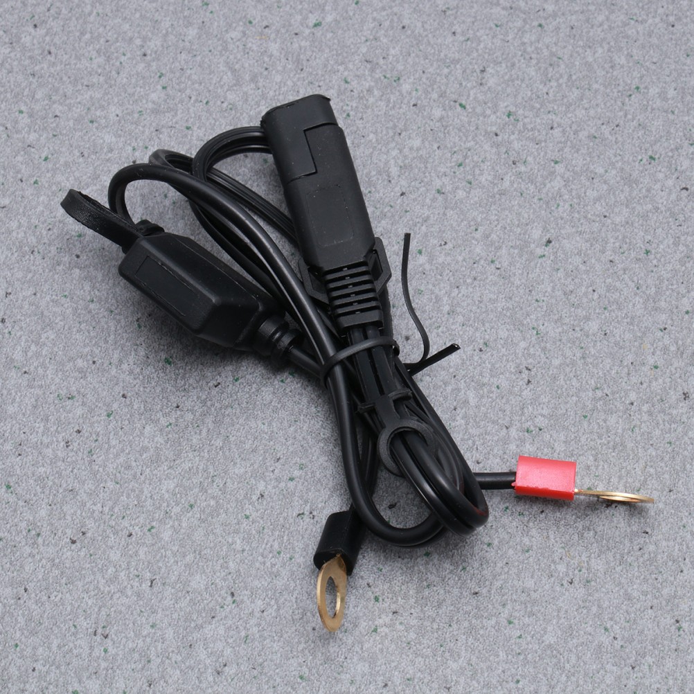Solar Panel Battery Connect Cable With SAE For Motorcycle Circuit Wiring