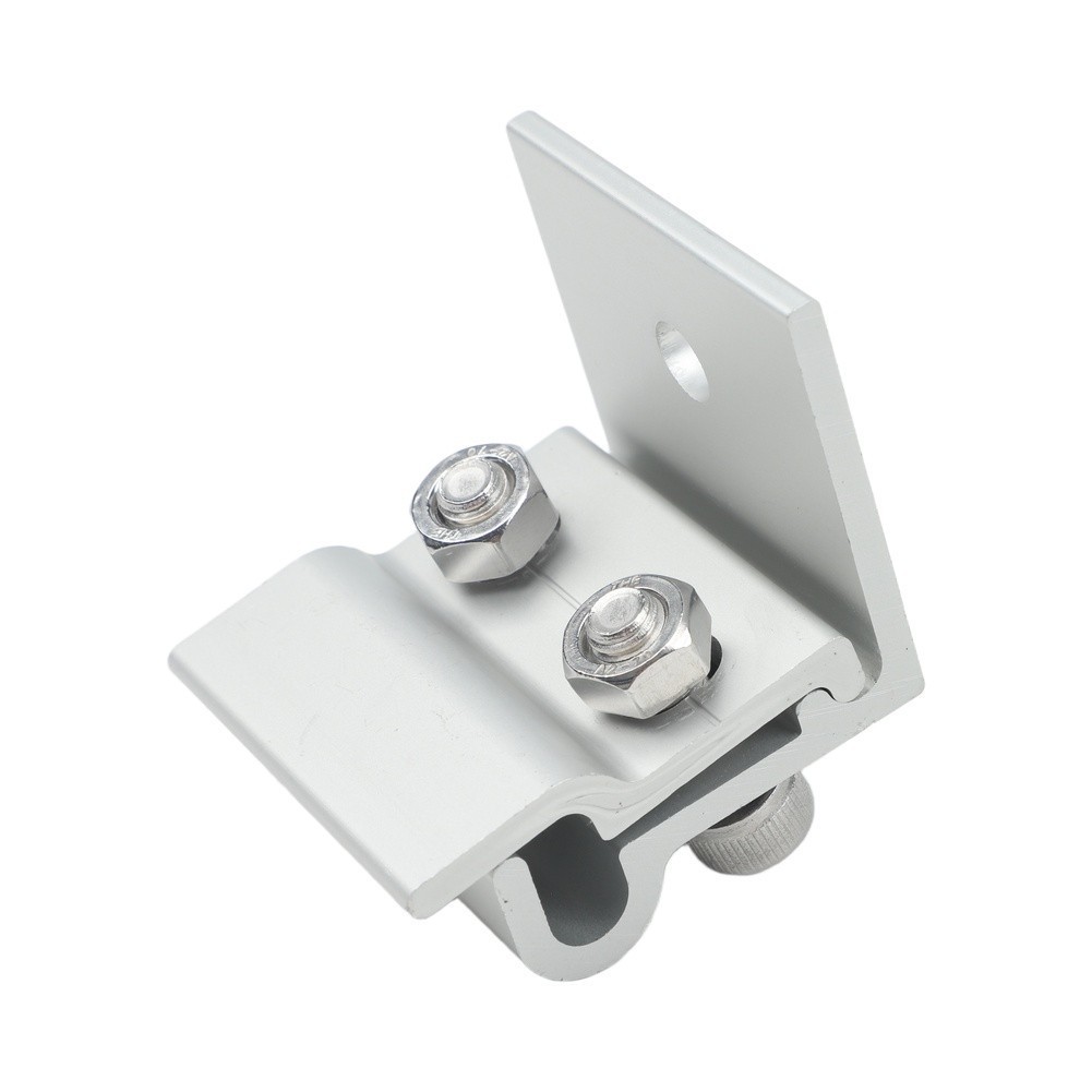 Solar Panel Rack Standing Seam Clamp For Pv Roof Fixing Aluminum Alloy