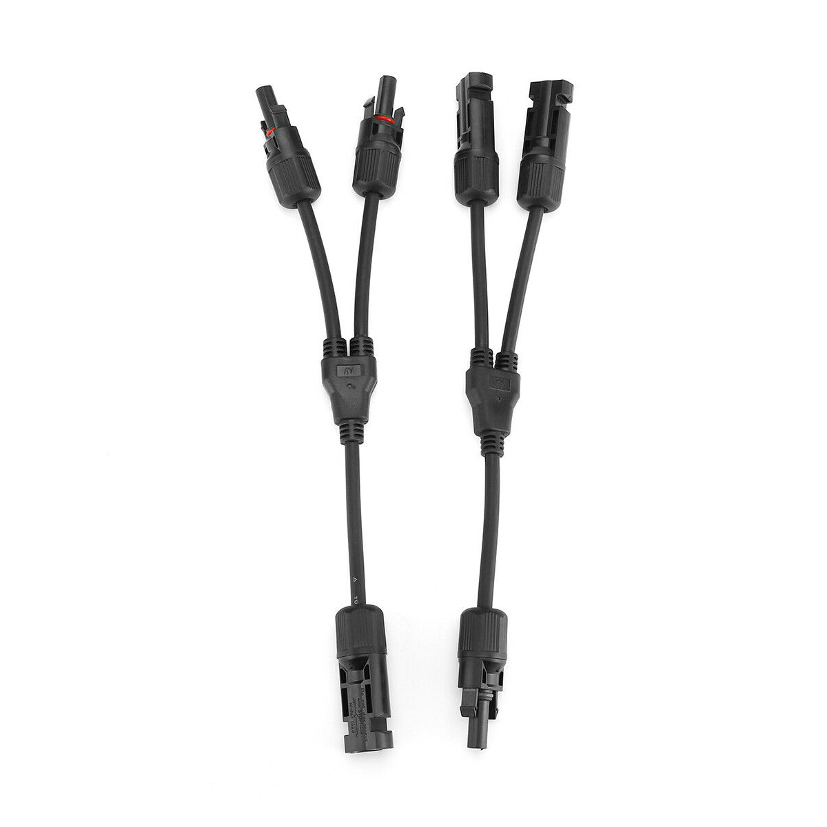 5Pairs Solar Panel 2Y Branch Cable Connectors Adapter Extension Connector