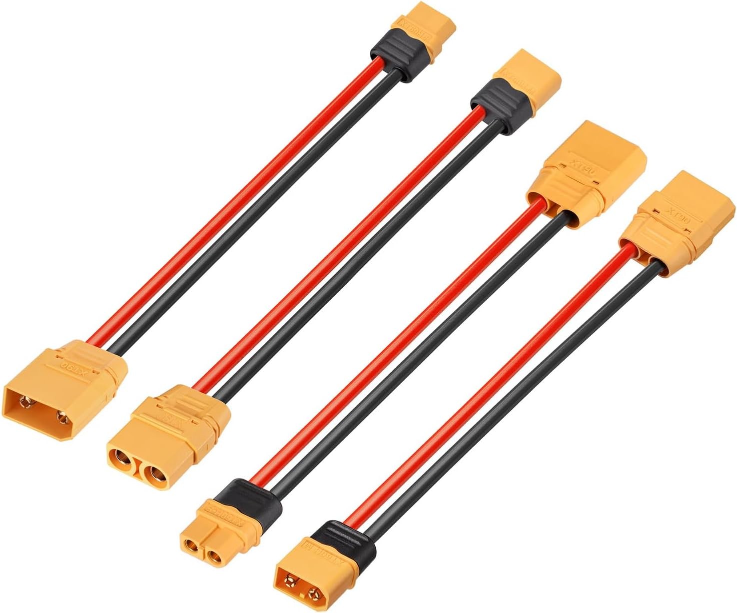 XT60 to XT90 Adapter 2 Pairs RC Lipo Battery