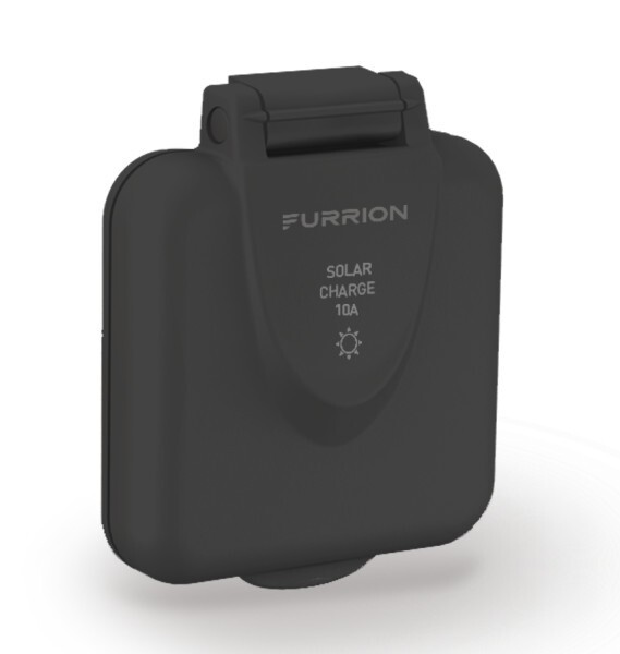FURRION 2021123609 Furrion 10A RV Solar Port Inlet – Black #FSPINS-BS-OEM