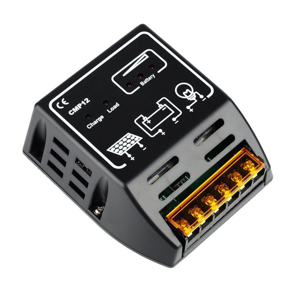 12 V Lcd Display Solar Panel Controller Photovoltaic Charge Board