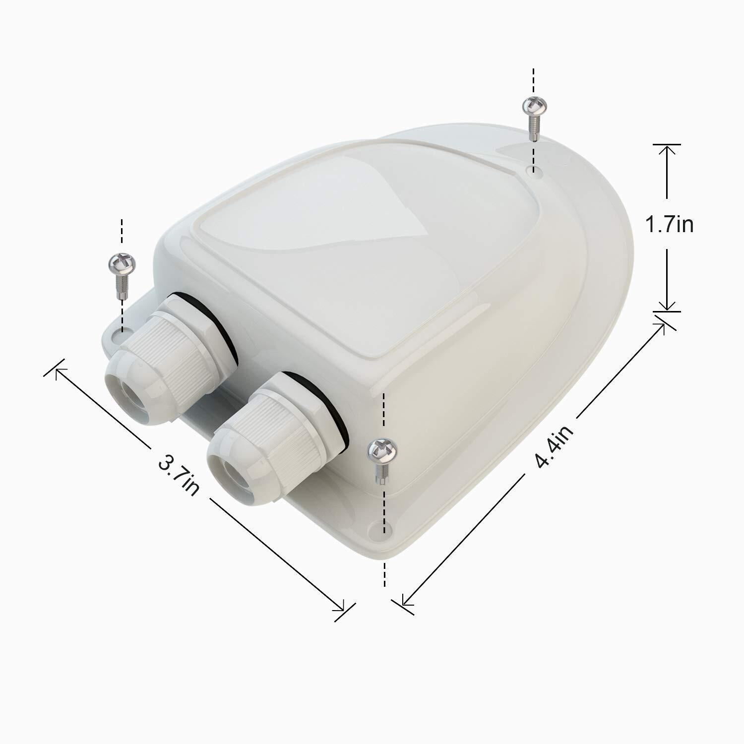Abs Solar Double Cable Entry Gland For All Cable Types 2mmฒ To 6mmฒ For Solar Pr