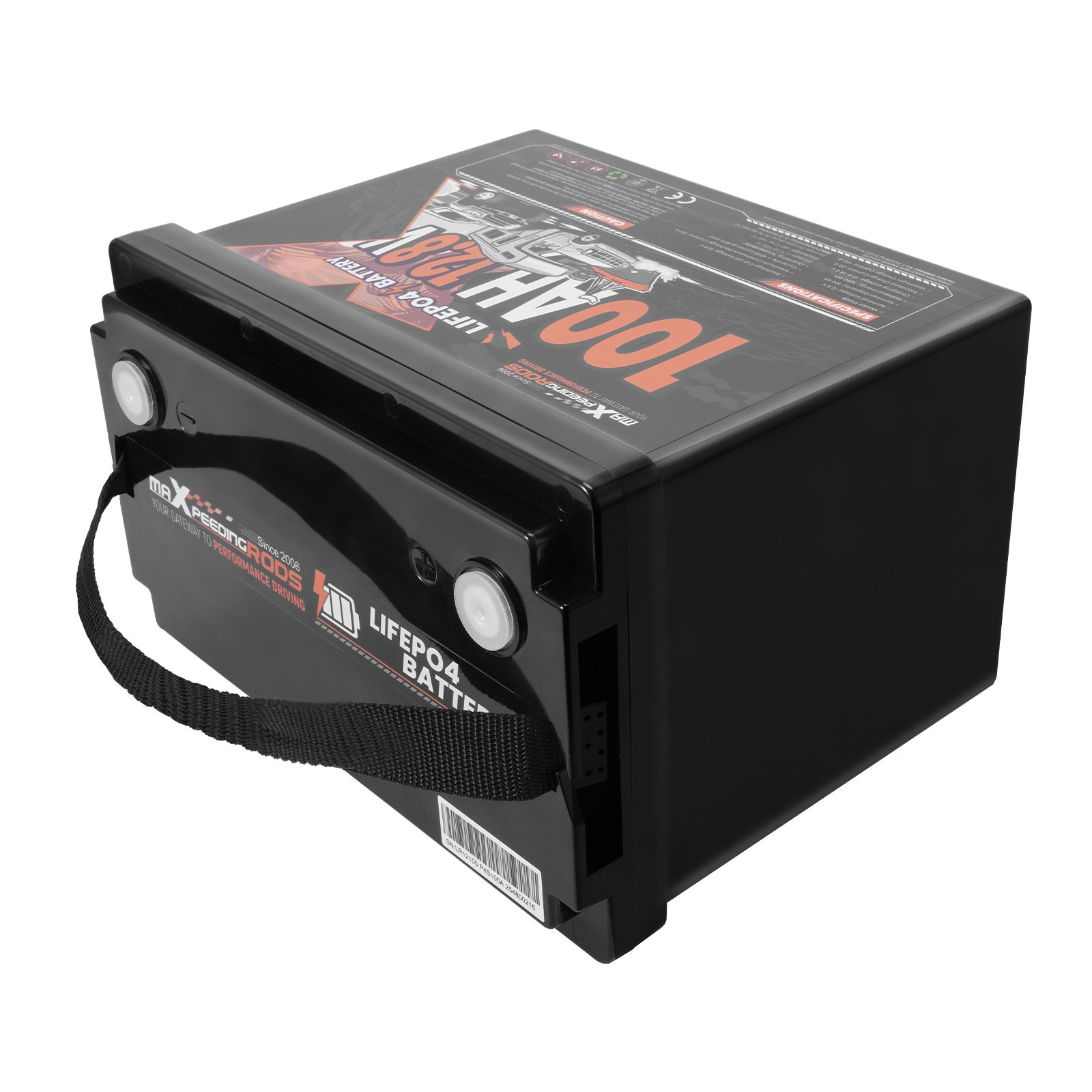 100Ah 12V Lithium Battery for Boat Off Grid Solar, Low Temp Protection