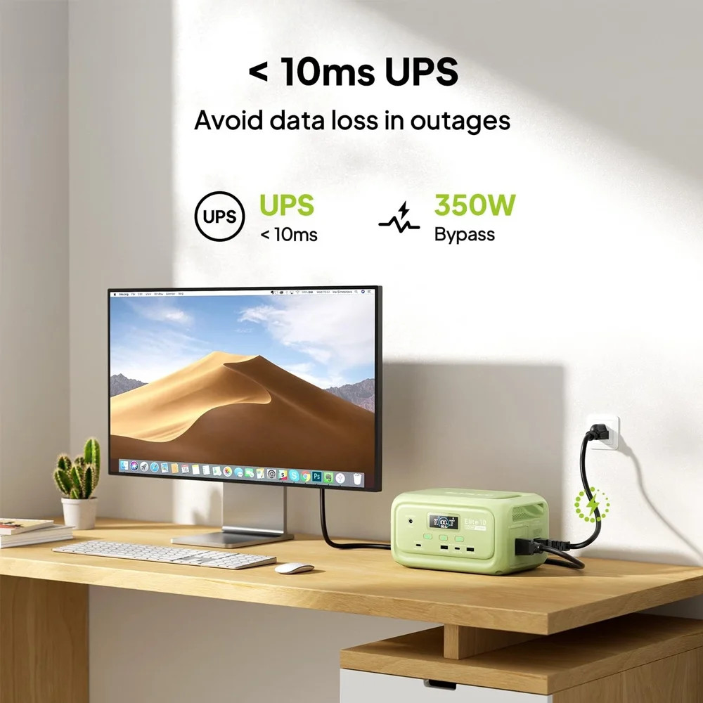【Renew】BLUETTI Elite 10 128Wh 200W Mini Power Station LiFePO4 100W USB C Fast