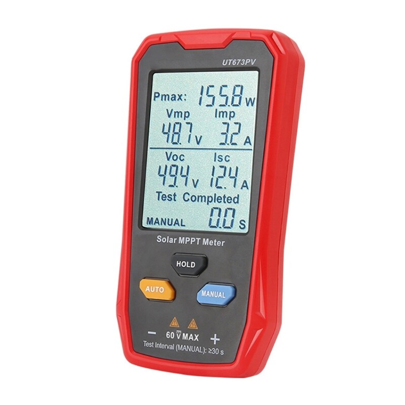 MPPT Meter Open Circuit Troubleshooting Tool for Solar Testing