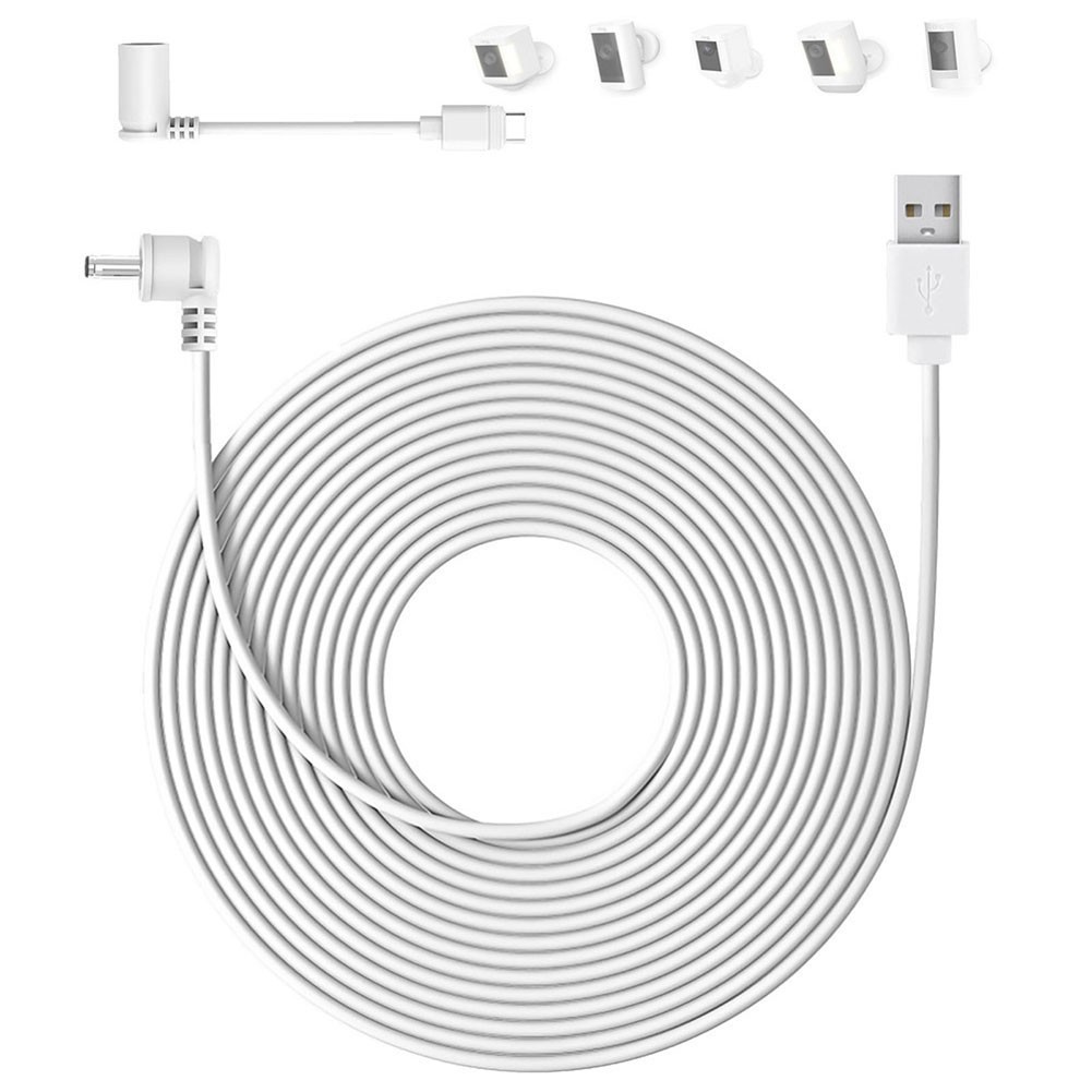 High Performance Power Cable and Adapter for Ring Spotlight Camera Series