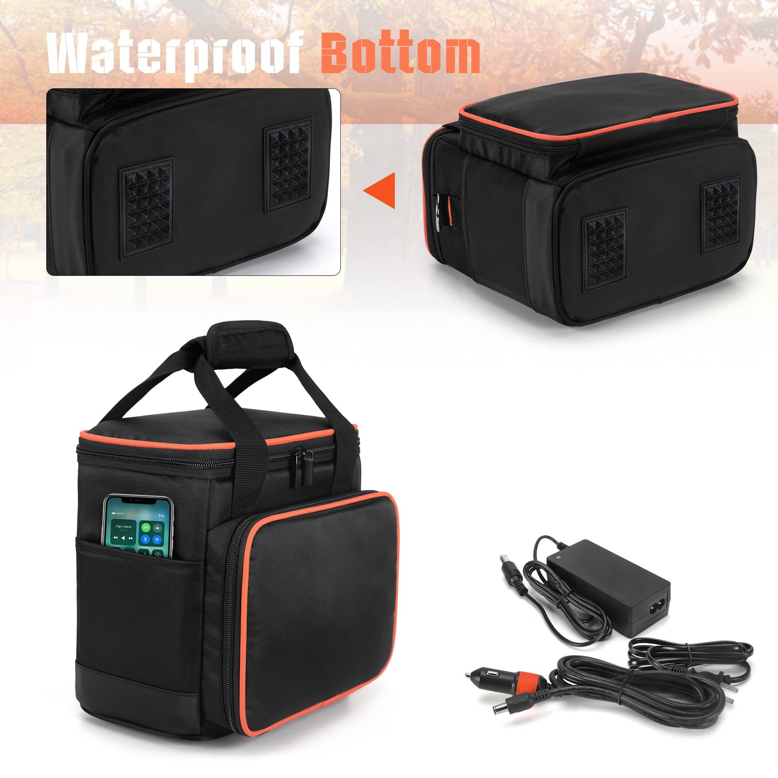 Carrying Bag Compatible with Jackery Explorer160/240/300, Portable Power Station