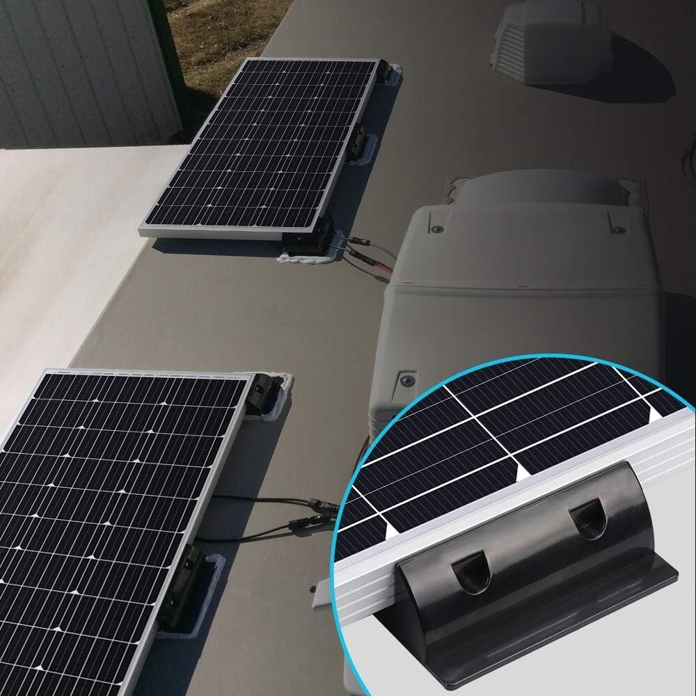 UV-Resistant Lightweight Corner Bracket Solar Mount for Easy Installation