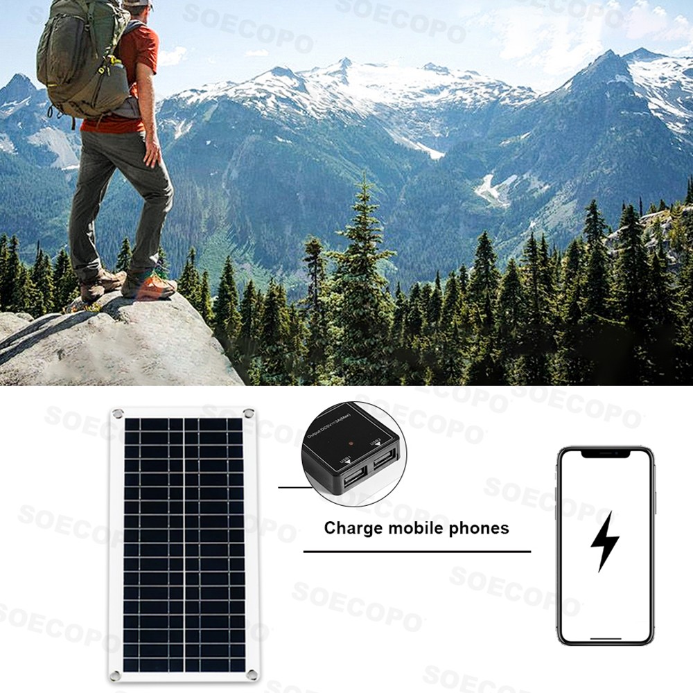 10000W Power Inverter Solar Generator w/ 200W Solar Panel Home Complete US STOCK
