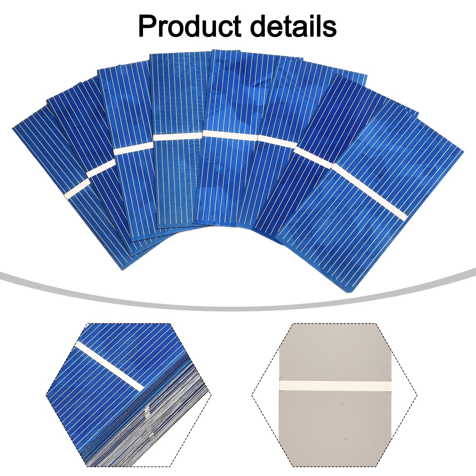 Diverse Applications Pack of 100 Miniature For Solar Cells at Low Voltage