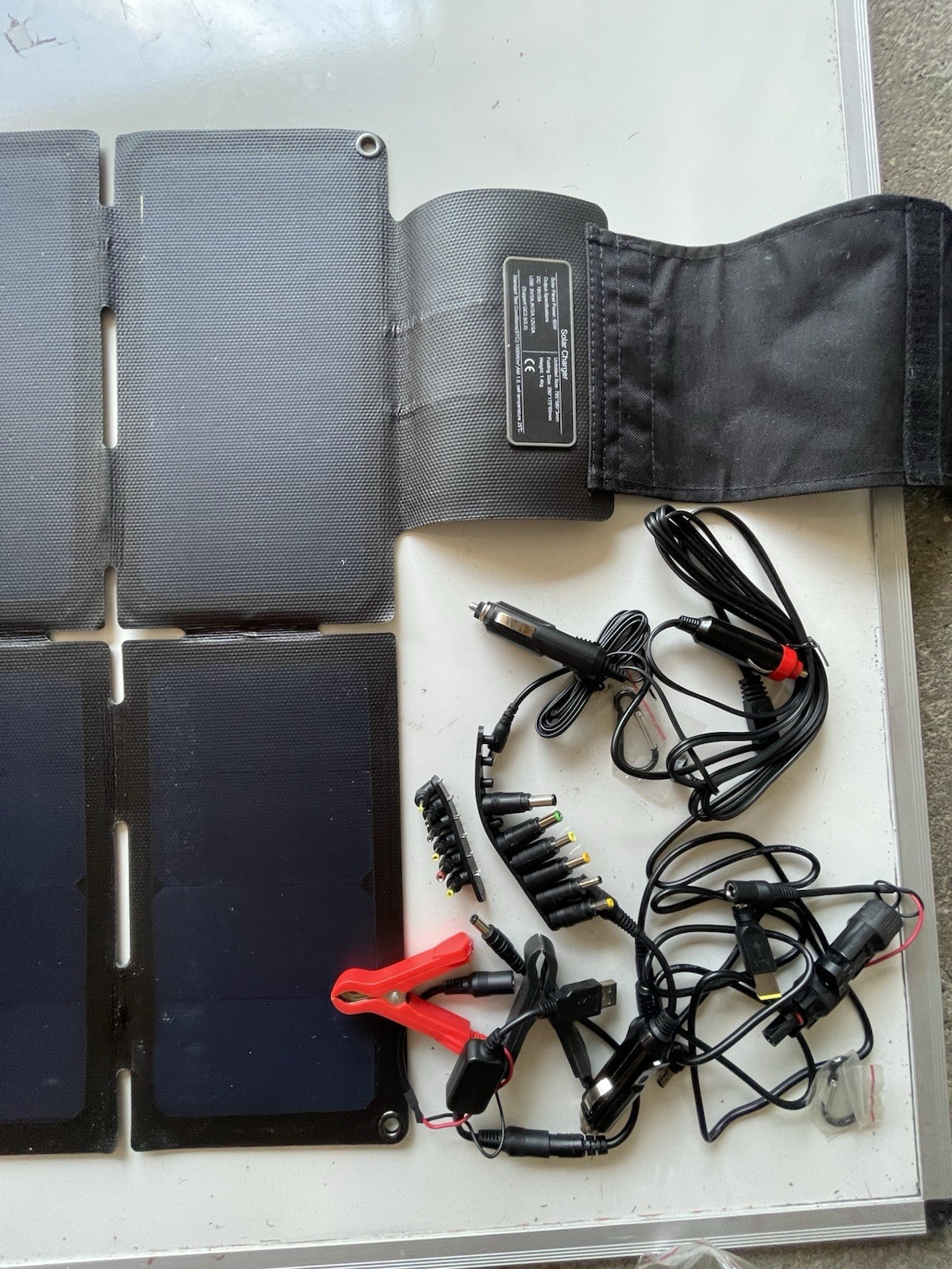 TP-Solar 60W Foldable Solar Panel Charger Kit Portable Generator RV 12V