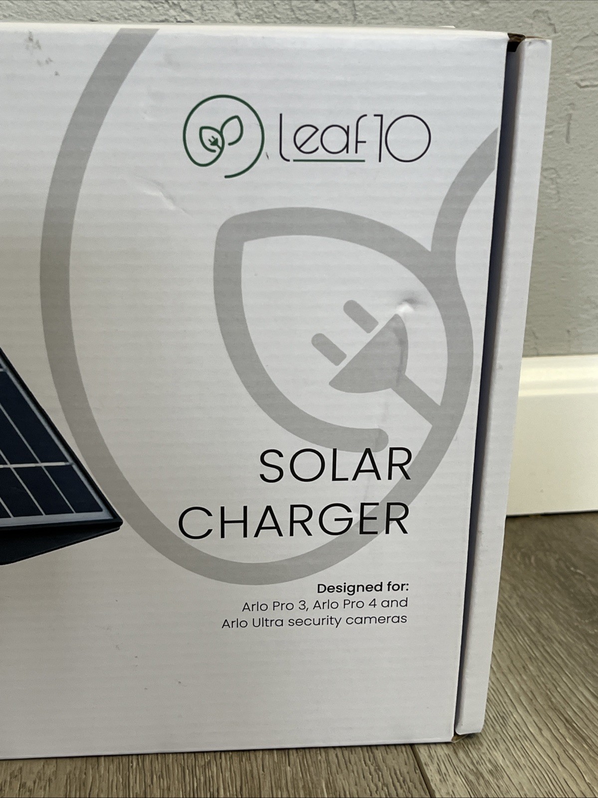 6W Solar Panel Charger For Arlo Pro 3 Floodlight, Pro 4 & Pro 5S Outdoor Cameras