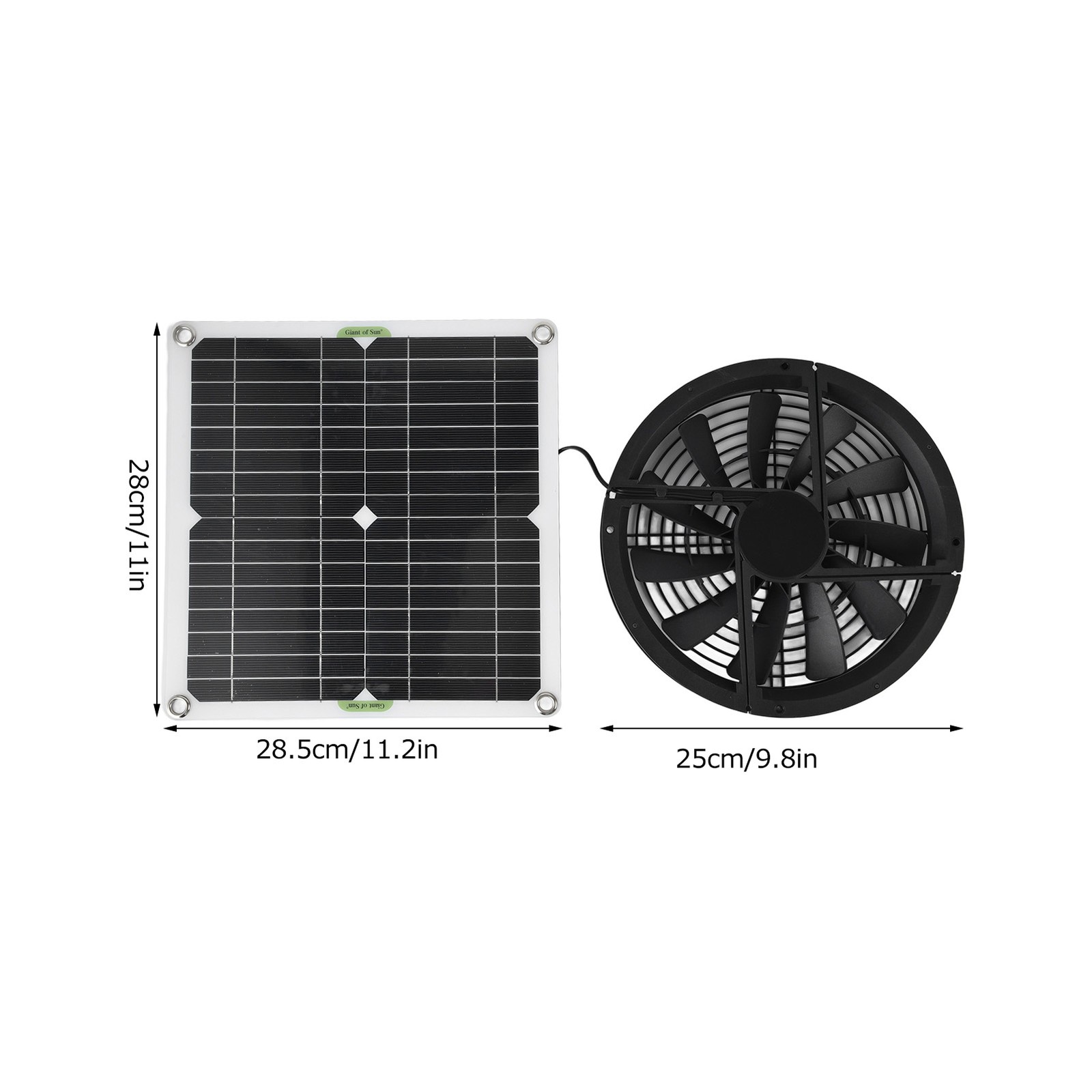 Off-Grid Solar Powered Exhaust Fan Low-Cost Ventilation Solution for Chicken Coo