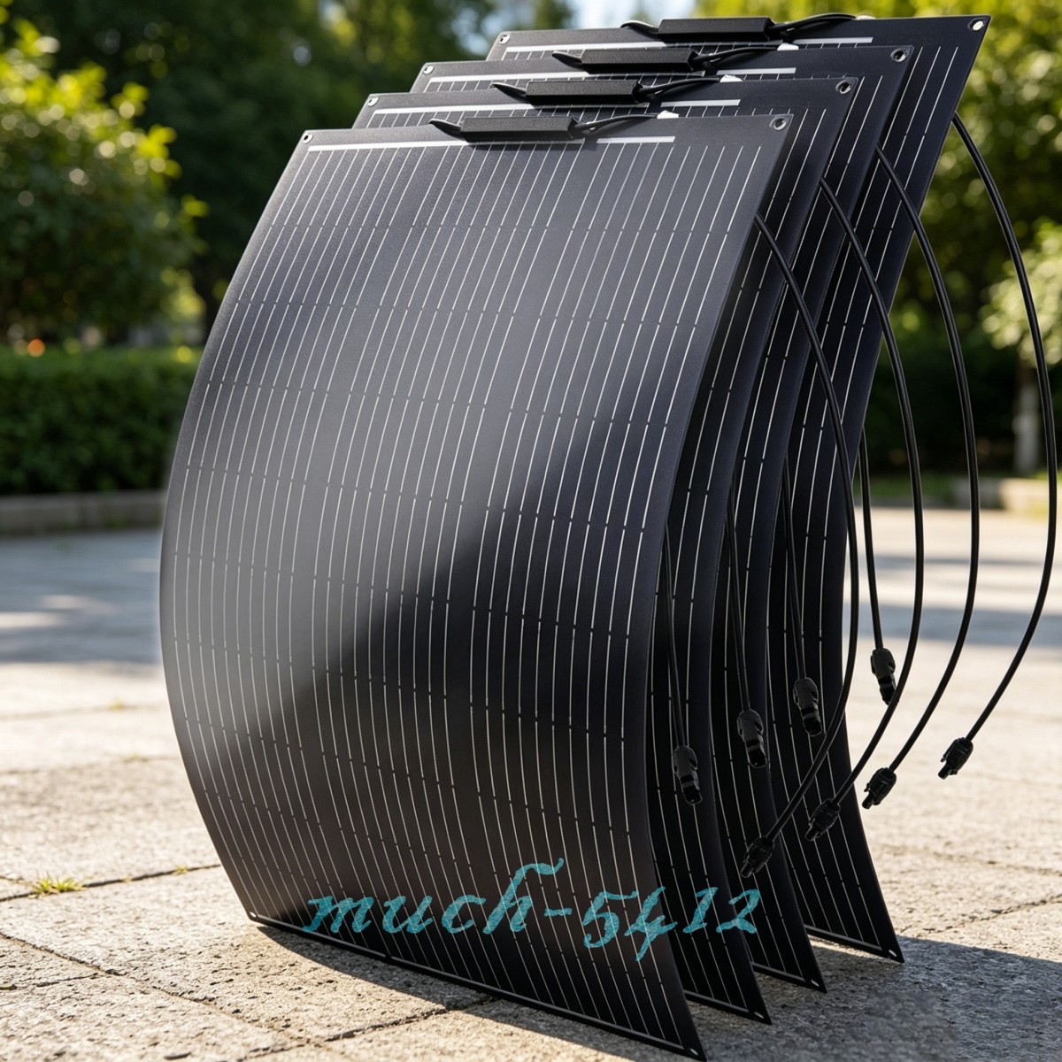 400W(4X100W)Flexible Solar Panel 23% High-Efficiency Waterproof Mono Lightweight