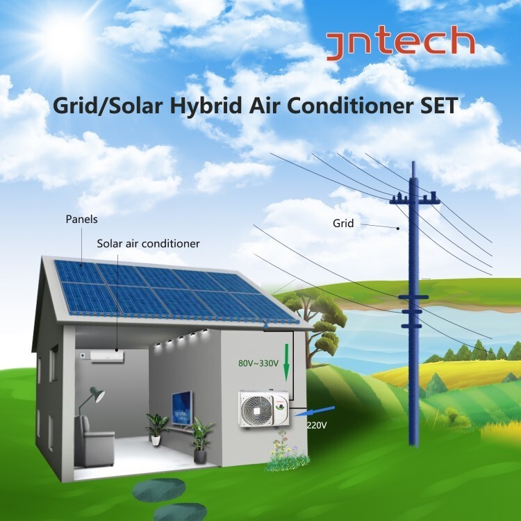 SOLAR HYBRID MINI SPLIT AIR CONDITIONING SYSTEMS 12k 18k 24k