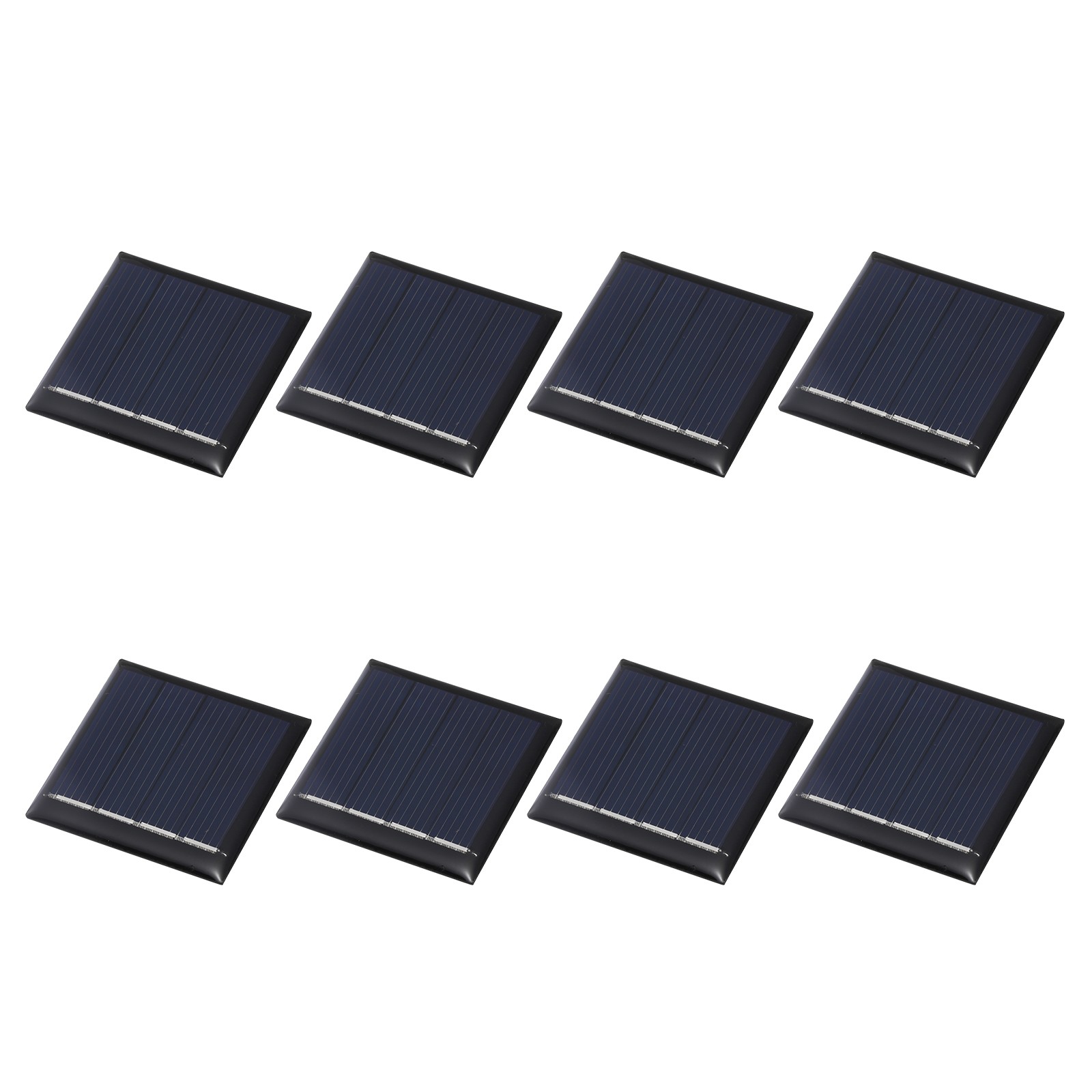 8Pcs 2V 0.08W 40mA Mini Solar Panels, Solar Photovoltaic Power Cells