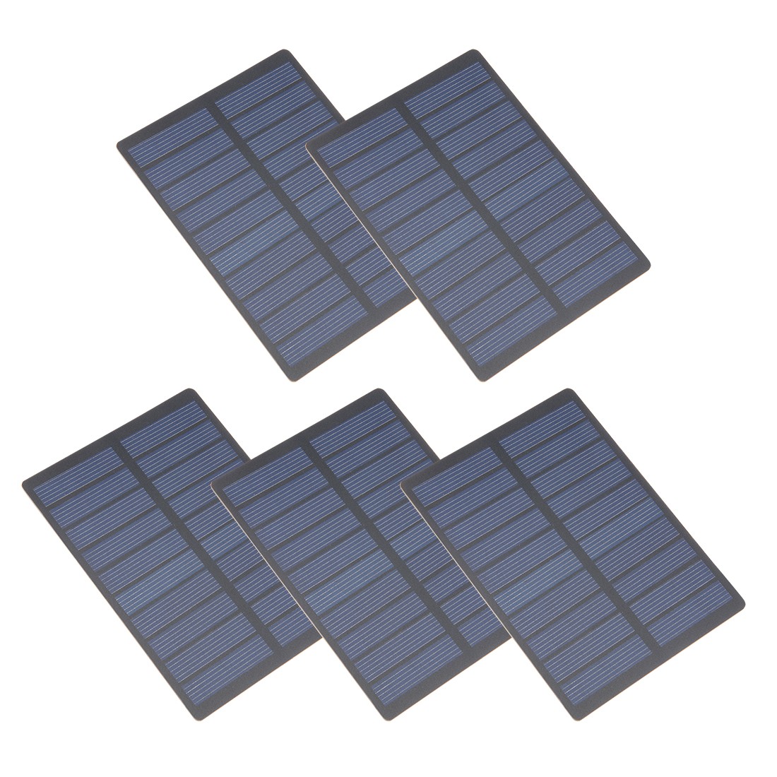 5X 1.3W 5V Micro Solar Panel Module DIY POLY for Phone Toys Charger