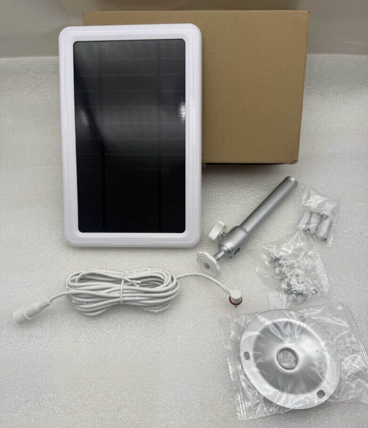 Solar Panel Charger for Ring Stick Up Cam 2nd & 3rd Gen, Compatible w/Ring *READ